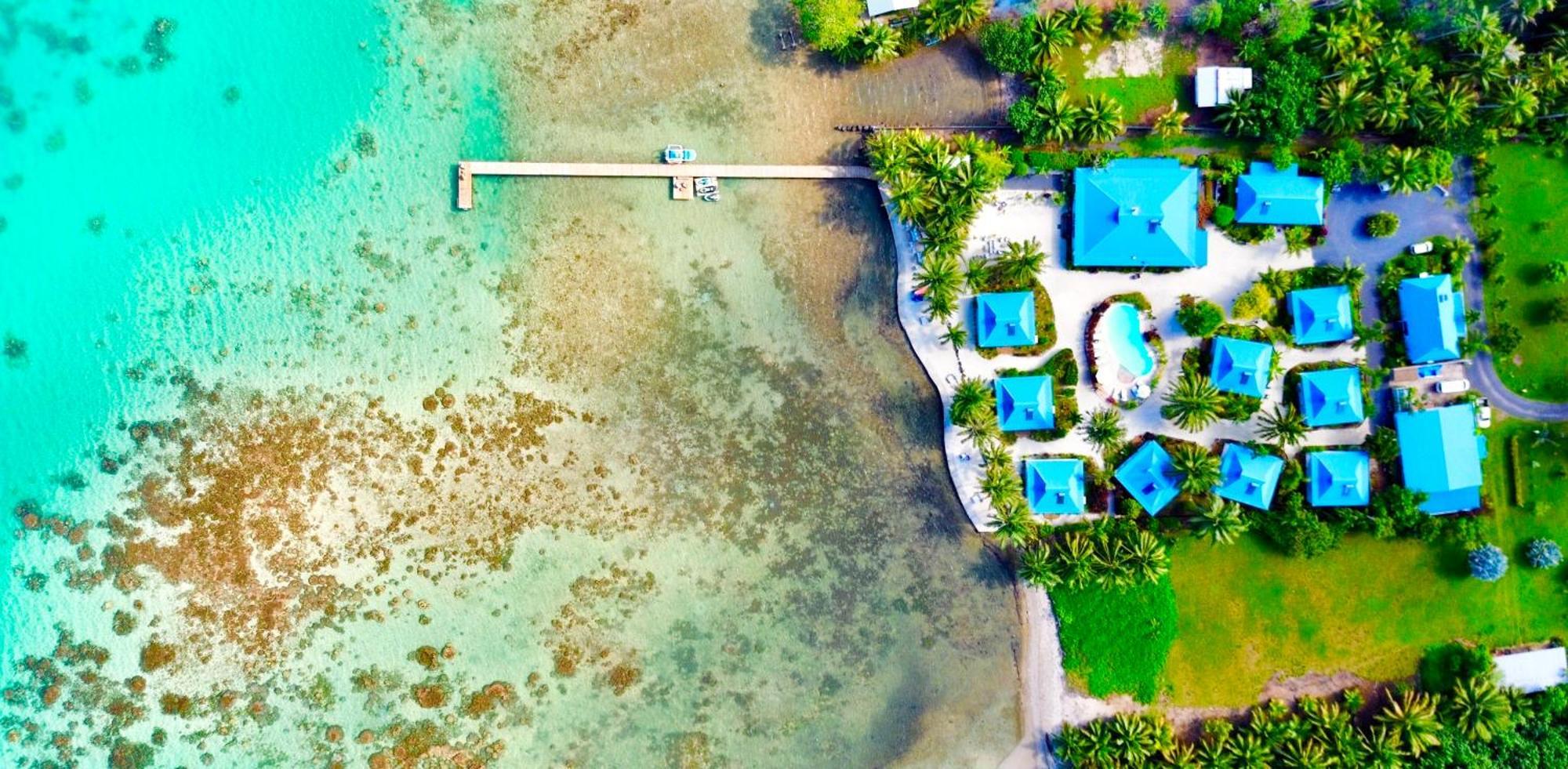 Opoa Beach Hotel Exterior foto